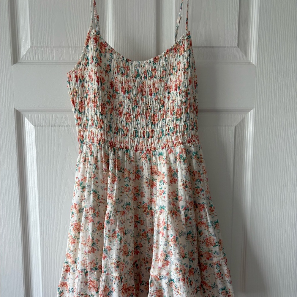 American Eagle Multicolor Smocked Dress